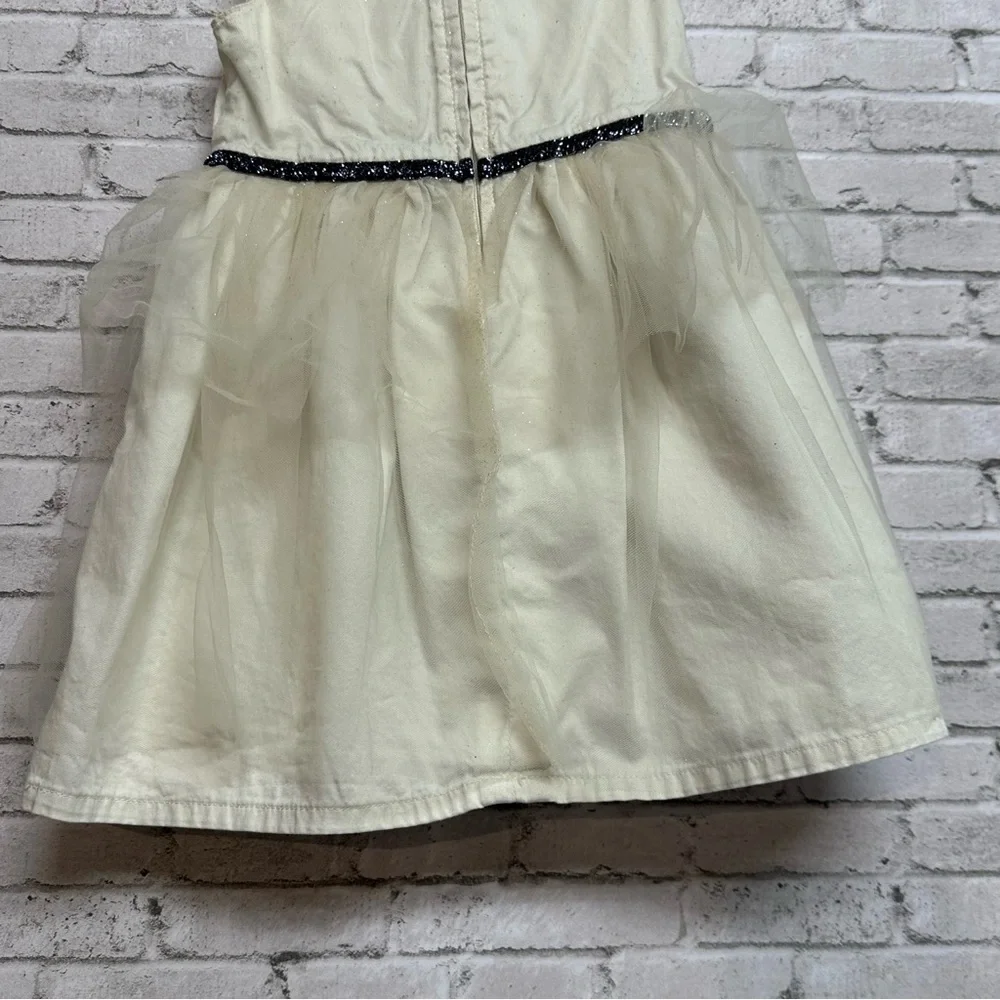 Carter's White/Ivory Tulle Size 18 M Dress Sparkle Detail Lined Holiday